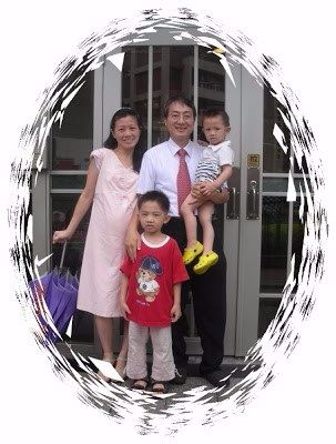 20080614李三益弟兄與張美嬌姊妹和他們的孩子李洋、李權印證為永恆家庭