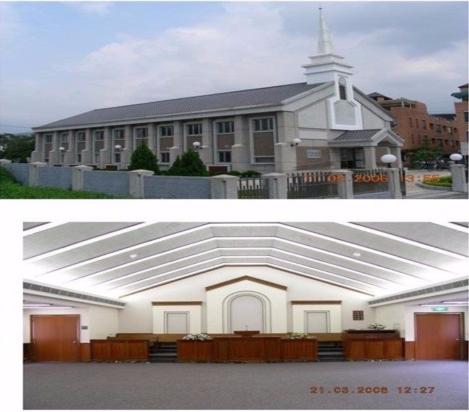 埔里教堂 –  2003年落成奉獻
埔里鎮南安路242號